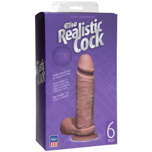 The Realistic Cock Ultraskyn 6 Inch