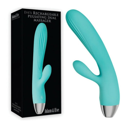 Adam & Eve Masajeador Dual Pulsante Recargable de Eve