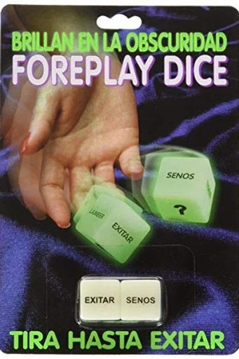 Dados Brillan en la Obscuridad Foreplay Dice