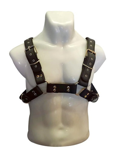 Pechera de Cuero Para Hombre