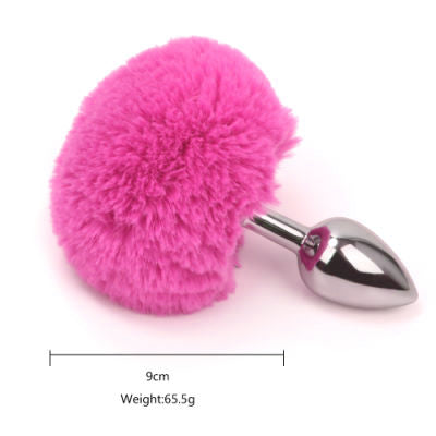 Plug Anal con Cola de Conejo